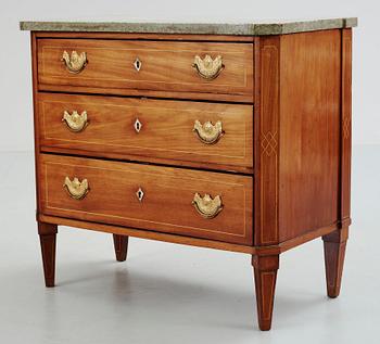 BYRÅ, sengustaviansk, 1800-tal.