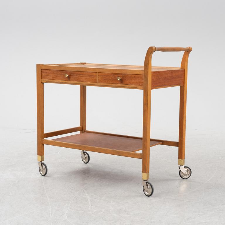 A mid 19th century serving trolley, nordiska Kompaniet, Sweden.