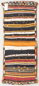 Saddlebag Kashgai Khorjin antique approx. 132x53 cm.