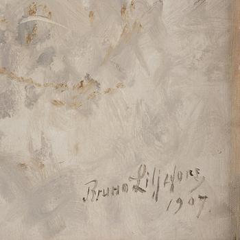 Bruno Liljefors, Grouse in snow.