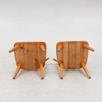 Nordiska Kompaniet, stolar, ett par, "Ekerö", 1940-tal.