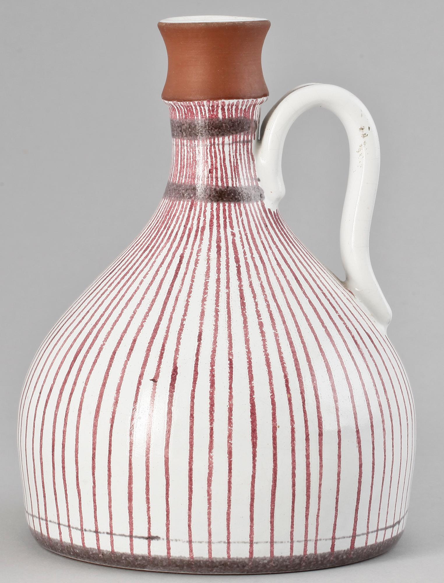 HÄNKELVAS, fajans, Stig Lindberg, 1940/50-tal.