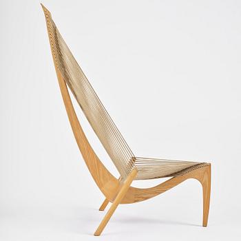 Jørgen Høvelskov, stol, "Harpestolen", Christensen & Larsen, Danmark, 1960-tal.