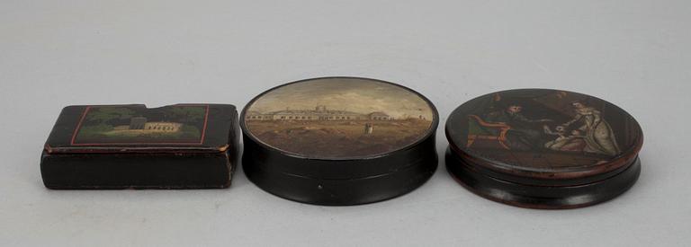 LACKDOSOR, 3 st, 1800-tal.