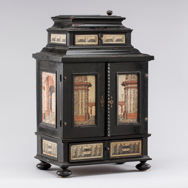 KABINETTSKÅP, barock, 1600-tal.