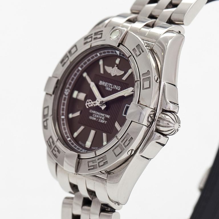 Breitling, Galactic, wristwatch, 32 mm.