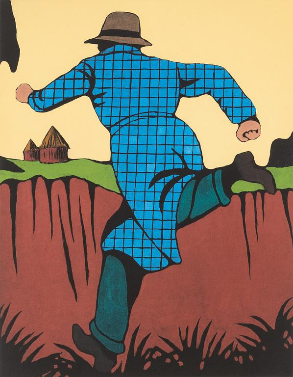 Jan Håfström, "Walker's escape".