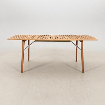 Jakob Berg trädgårdsmöbel 7 dlr "Ballare" för Fritz Hansen Danmark sent 1900-tal.
