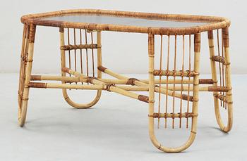 SOFFBORD, korgmöbler, 1900-tal.