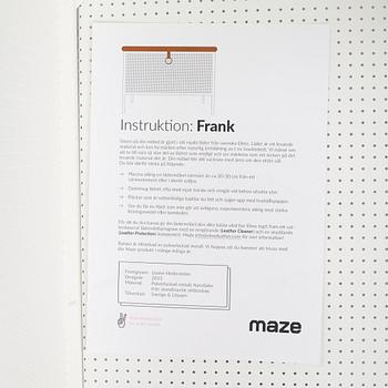 Louis Hederström, a 'Frank box with leather upholstered seat, designed 2015, Maze.