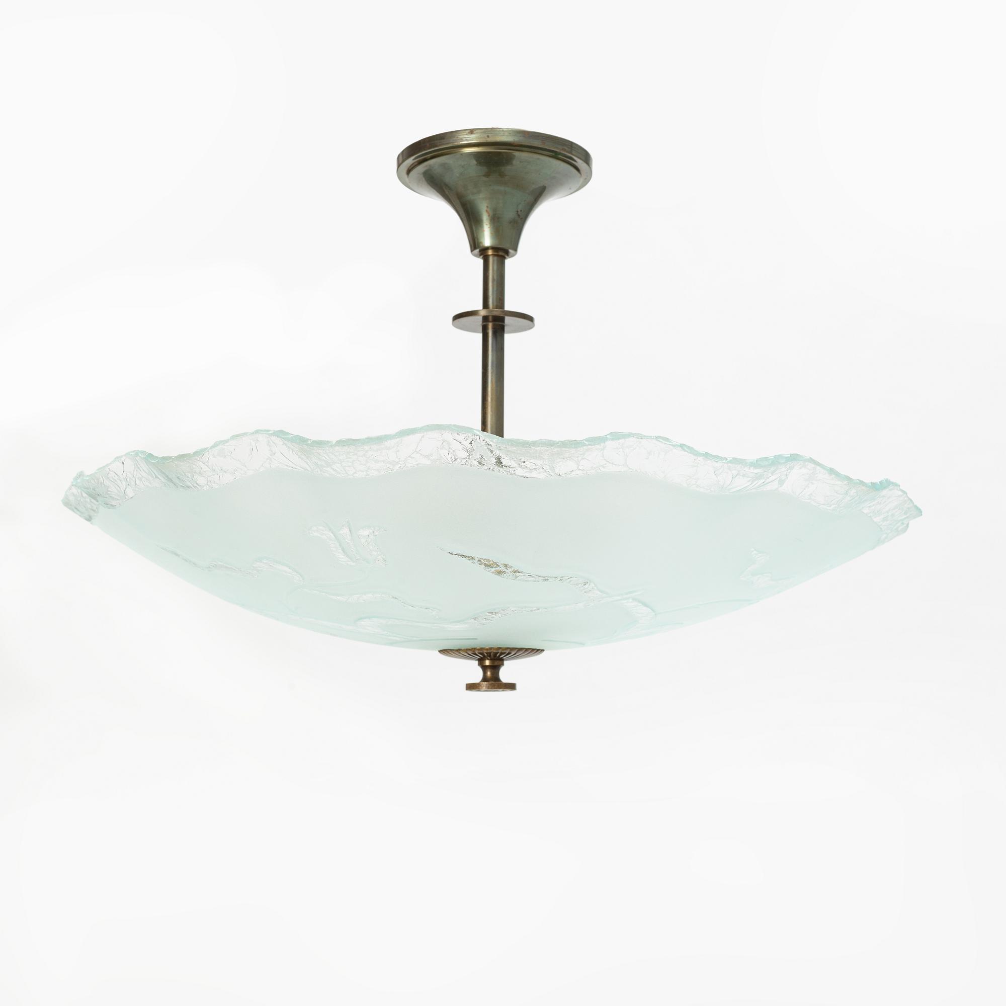 Taklampa, 1920/30-tal.