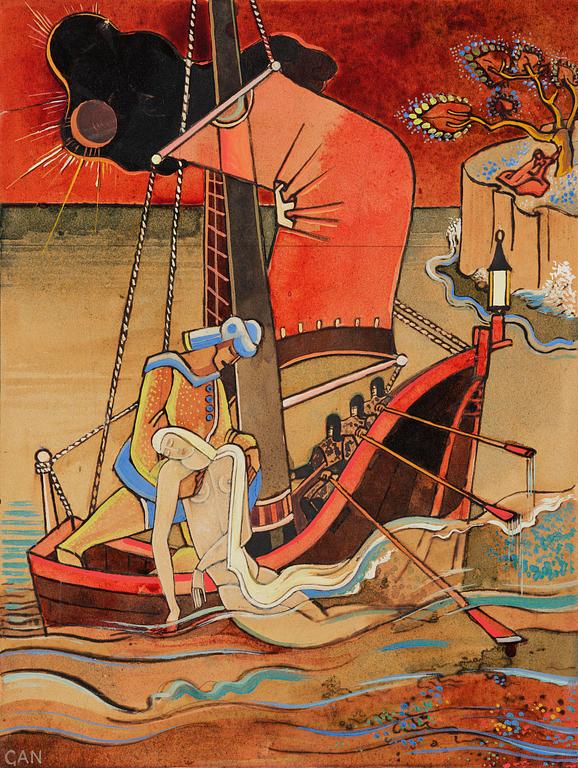 Gösta Adrian-Nilsson, "Folkvisa" (De två systrarna).