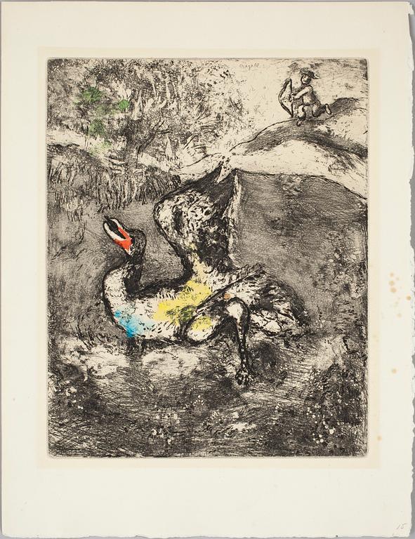 MARC CHAGALL, etsning.