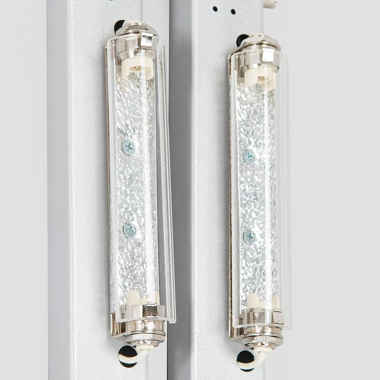 A pair of wall lights, ALT Luci Alternative, Murano, Italy 2000s.