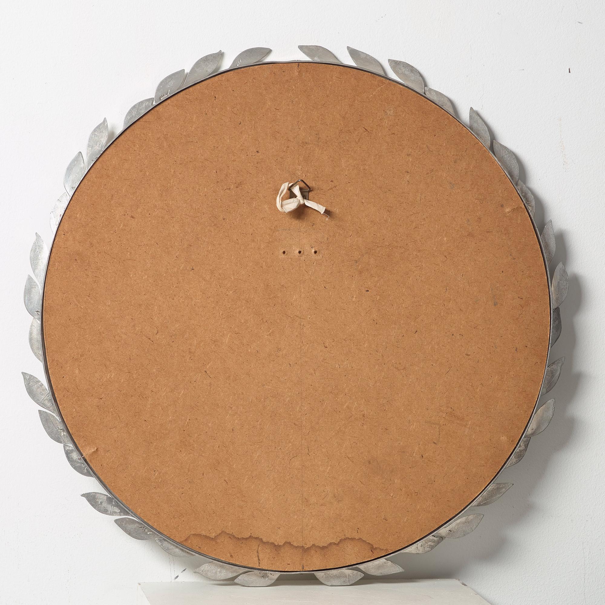Estrid Ericson, a pewter framed mirror, Svenskt Tenn, Stockholm 1951.