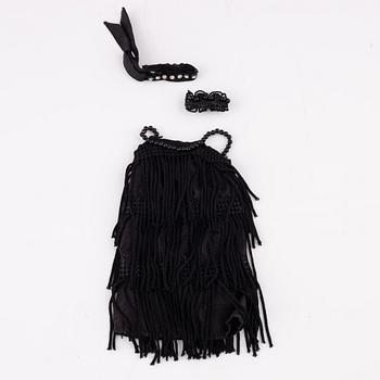 A pair of 1970's ABBA dolls by Matchbox.