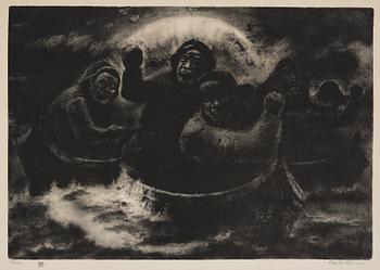 Kaare Espolin Johnson, Untitled from: "Hommage aux Prix Nobel" (The Nobel Prize Portfolio).