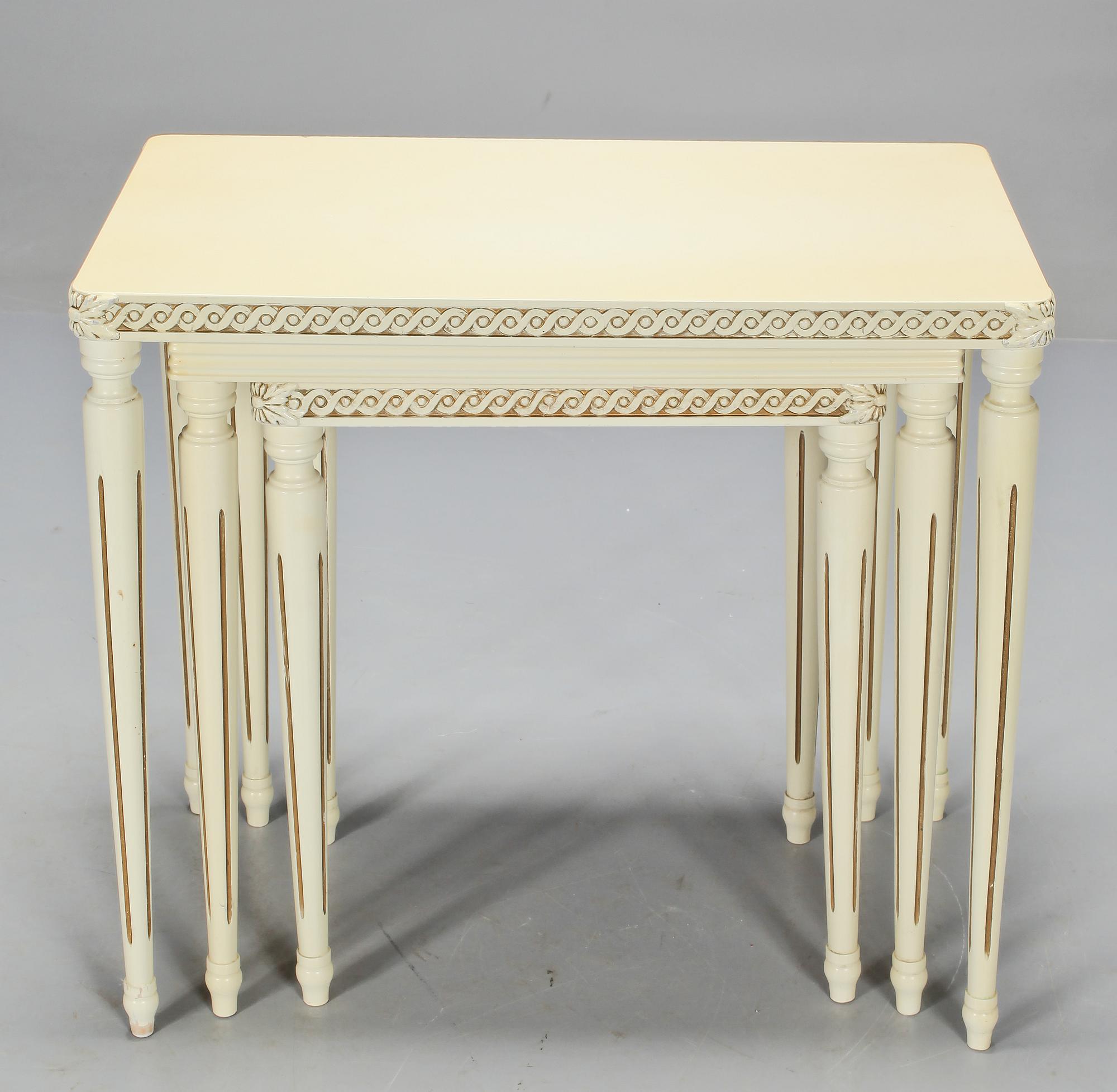 SATSBORD, gustaviansk stil, sent 1900-tal.