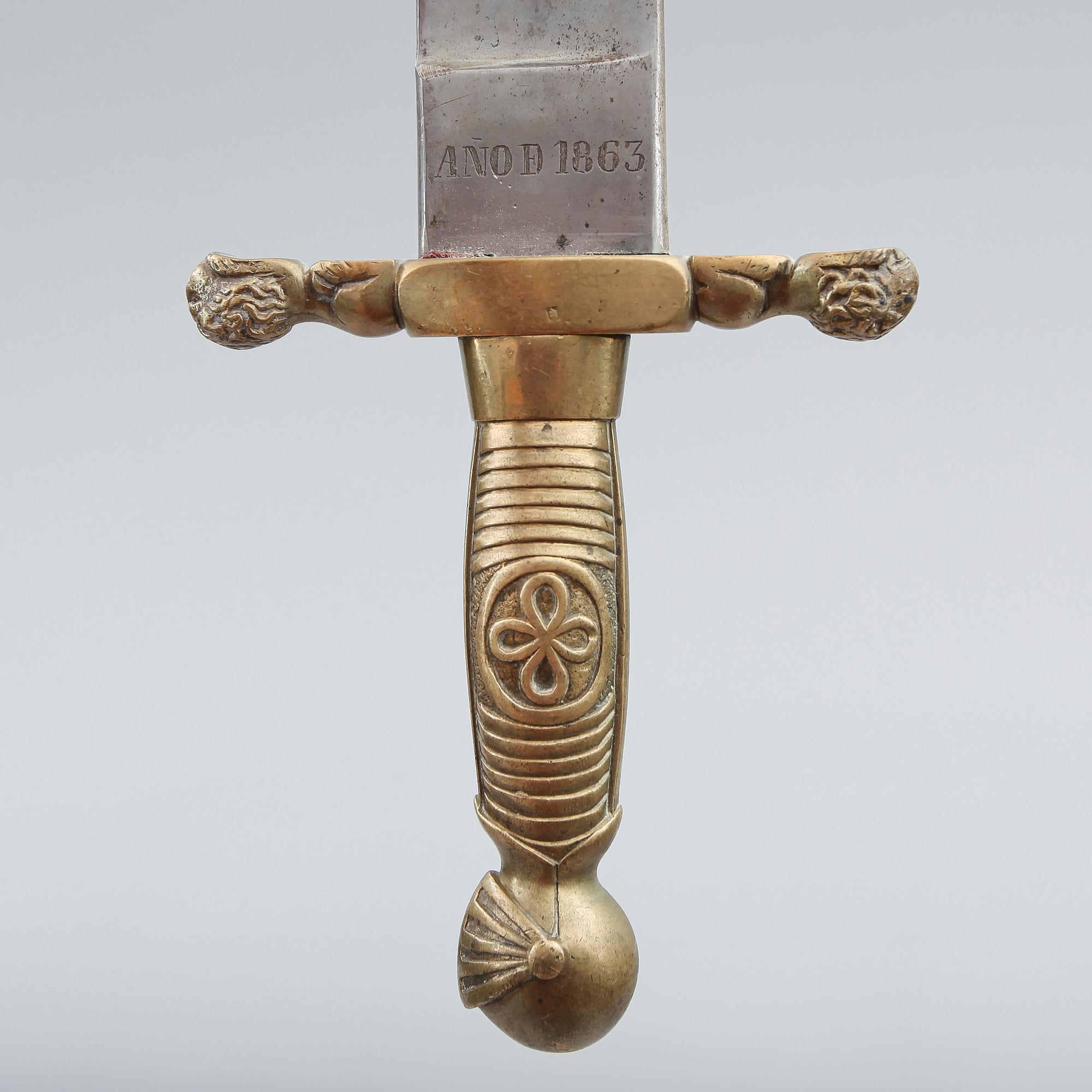 MACHETE, modell 1859, Civil Guard, Spanien.