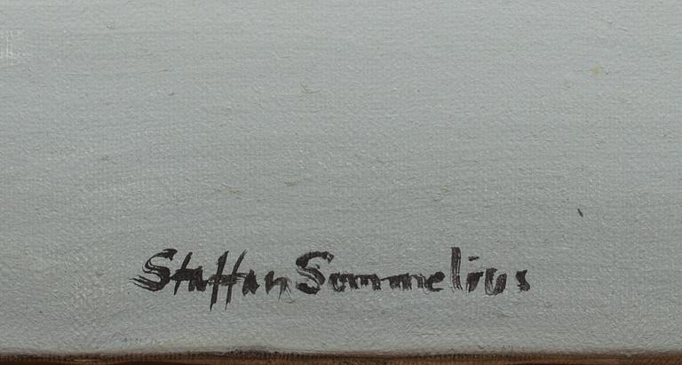 STAFFAN SOMMELIUS, olja på duk, signerad.