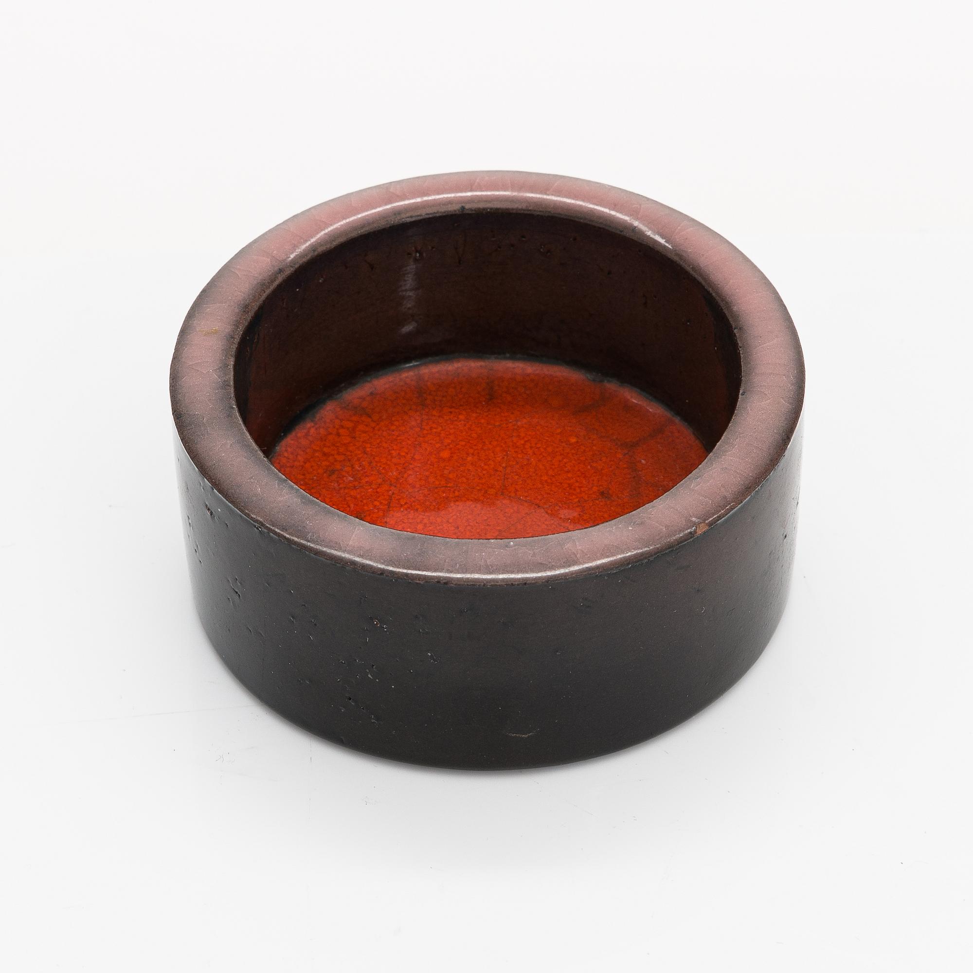 Rut Bryk, skål, stengods, signerad BRYK.