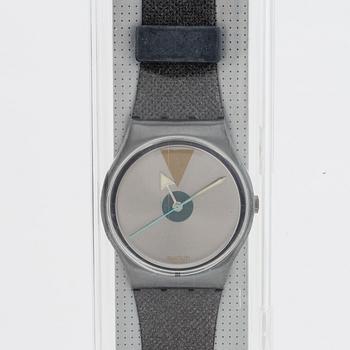 Swatch, Glowing Arrow, wristwatch, 34 mm.