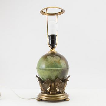 Bordslampa Art Déco 1900-talets första hälft.