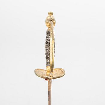 Värja för officer vid infanteriet, Sverige, gustaviansk.