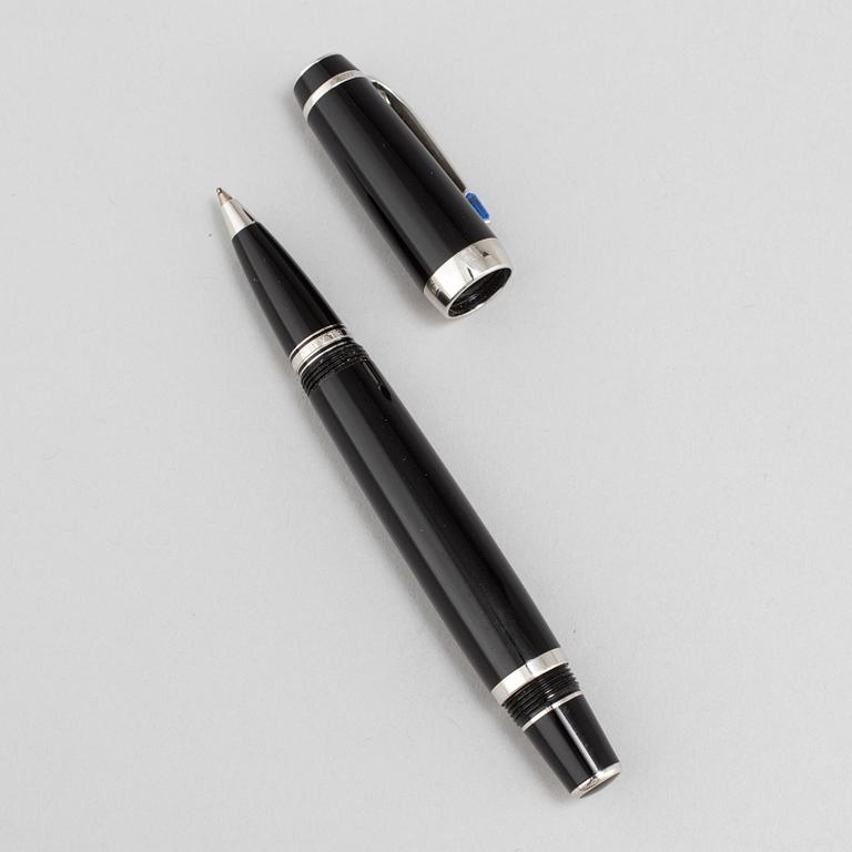 A Montblanc 'Bohème Bleu' ballpoint pen.