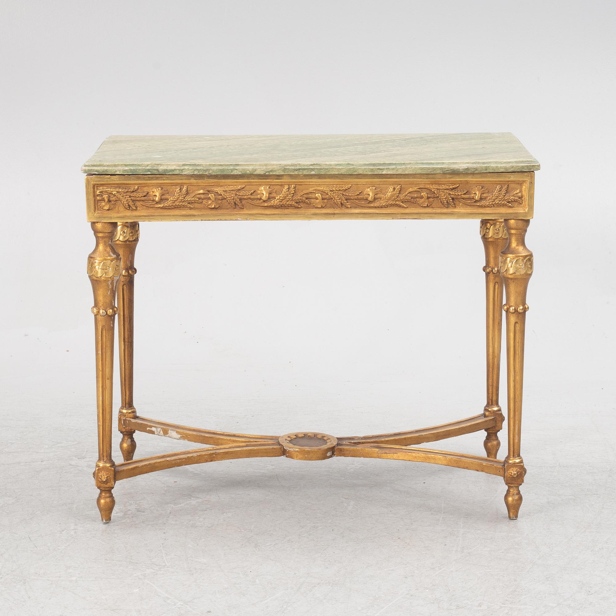 Bord, 1800-talets slut, Gustaviansk stil.