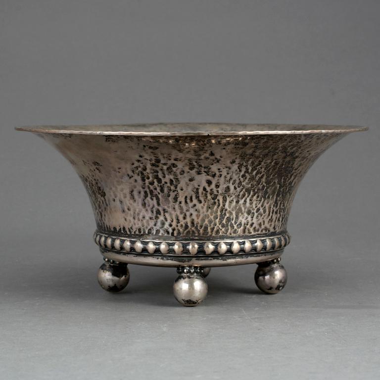 SKÅL. Silver. K Andersson Stockholm 1925. Ca 425 g.