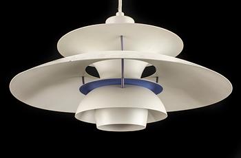 TAKLAMPA, PH-5, Poul Henningsen för Louis Poulsen, Danmark, 1900-talets andra hälft.