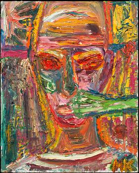 MAURITZ KARSTRÖM, olja på duk, signerad MK, daterad 1998 a tergo.