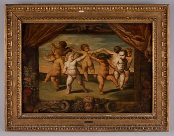 Dancing infant boys.