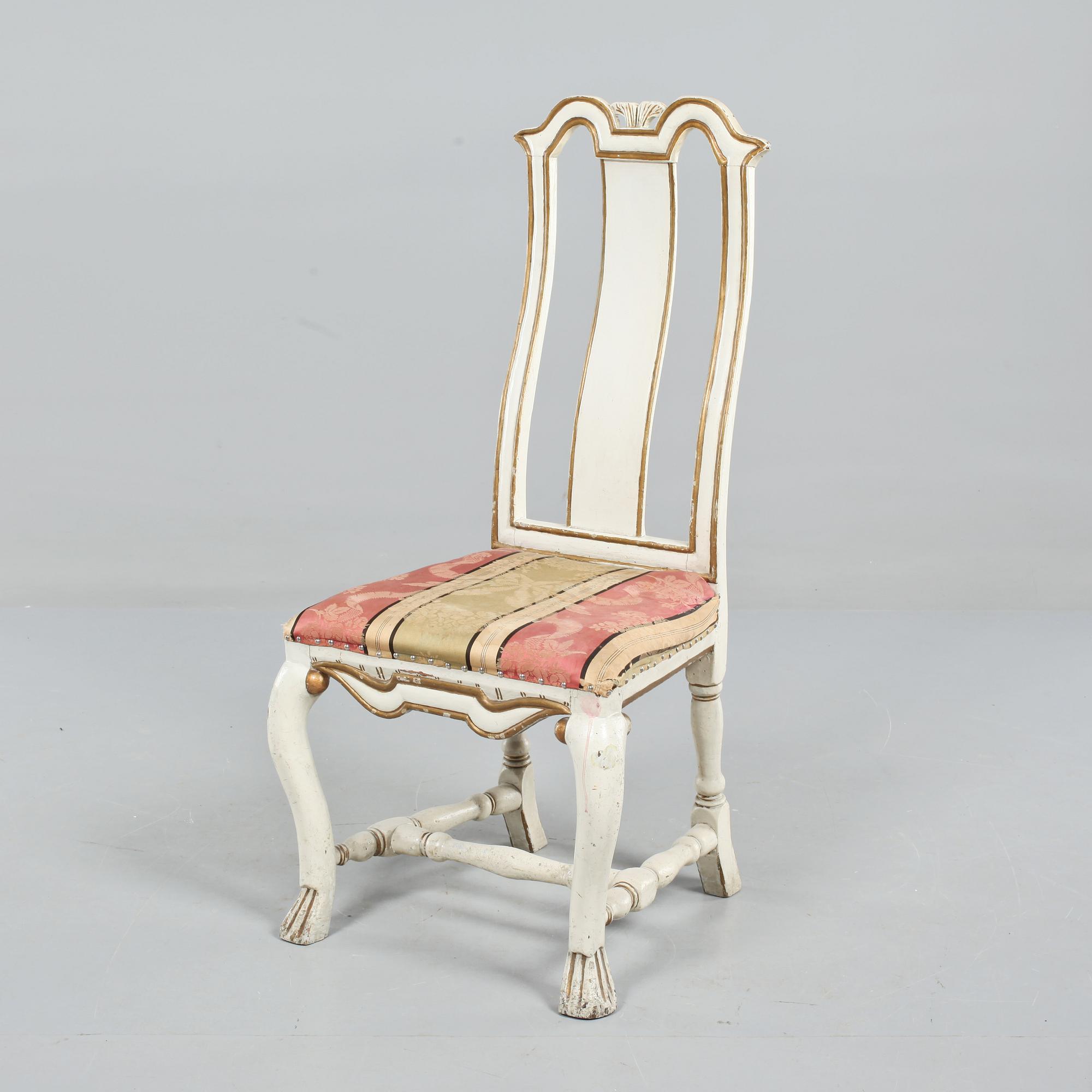STOL, senbarock, 1700-tal.