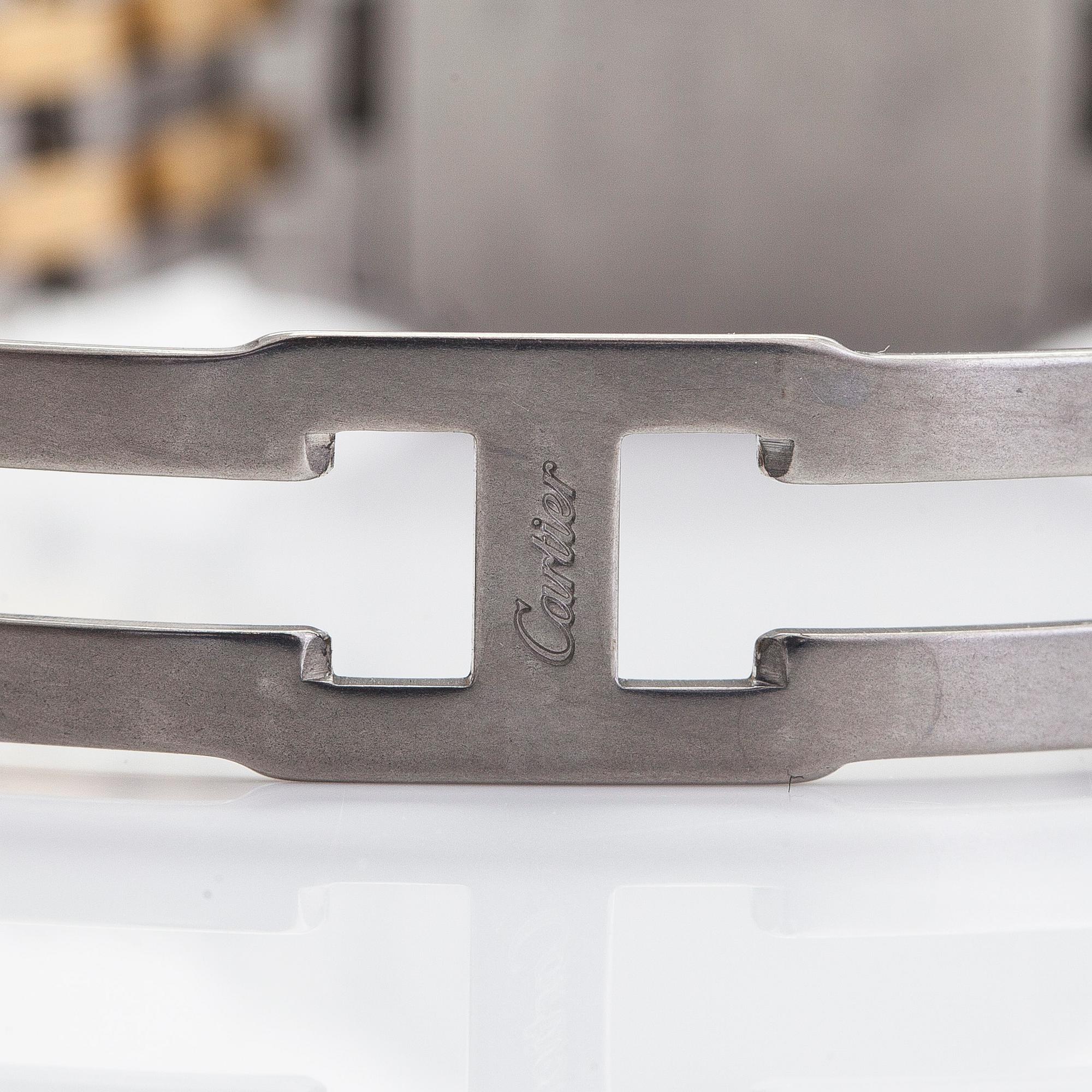 Cartier, Santos Demoiselle, wristwatch, 20 x 19.5 (28) mm,