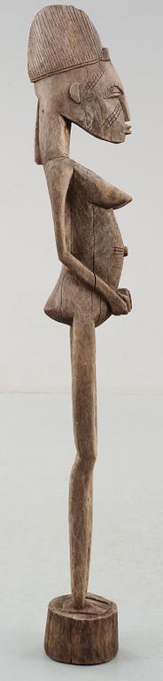 SKULPTUR, trä, Afrika, 1900-tal.