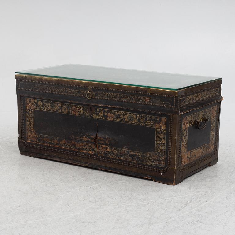 A 19th century chest.