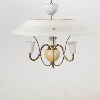 Ceiling lamp, mid-20th century.