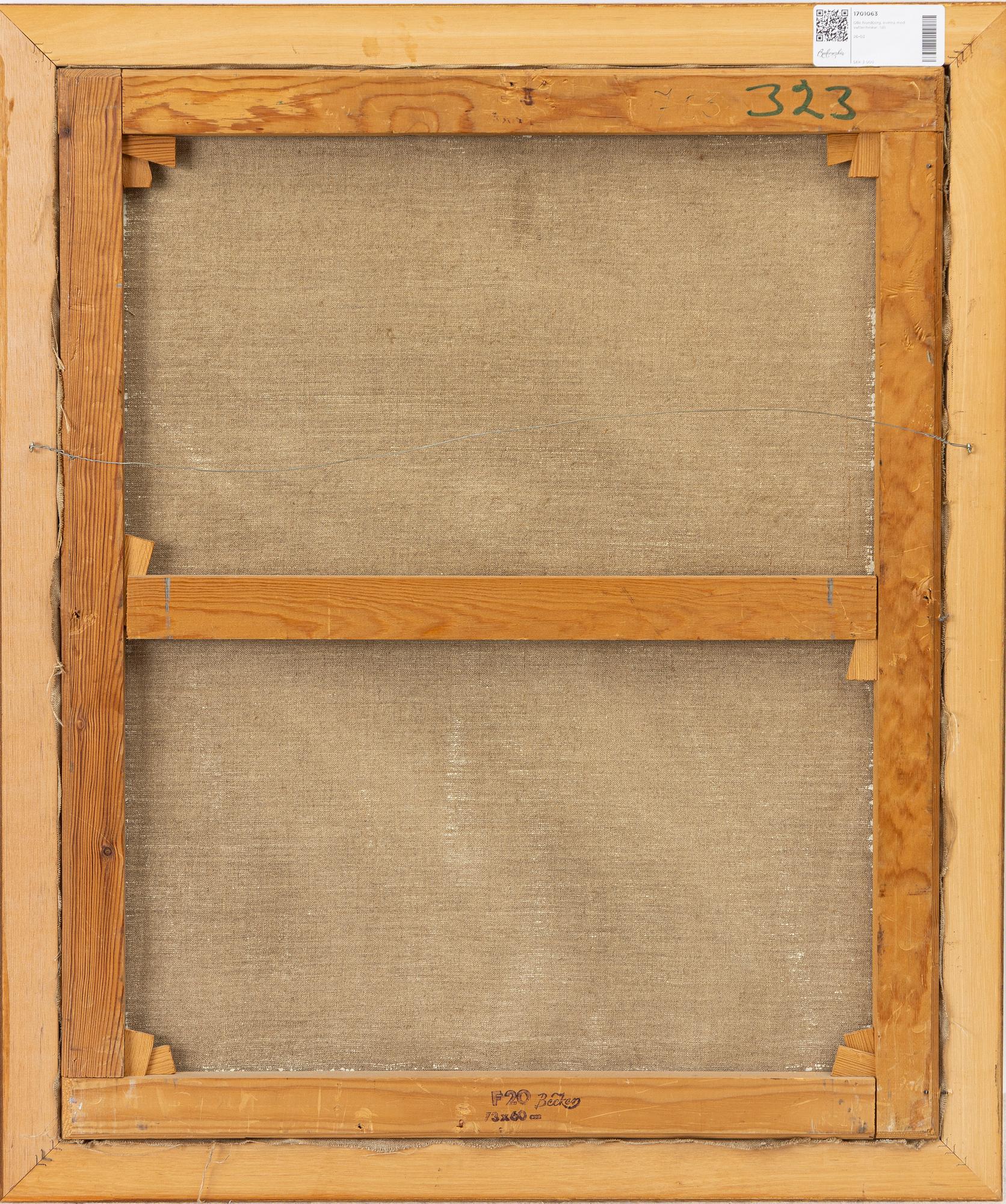 Olle Nordberg, kvinna med ok.