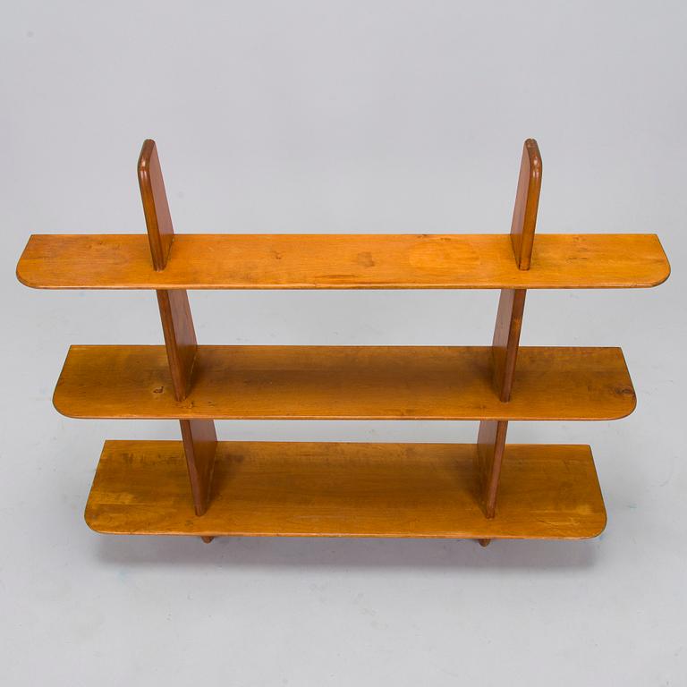 Ilmari Lappalainen, vägghylla /bokhylla "Leo", Asko 1900-talets mitt.