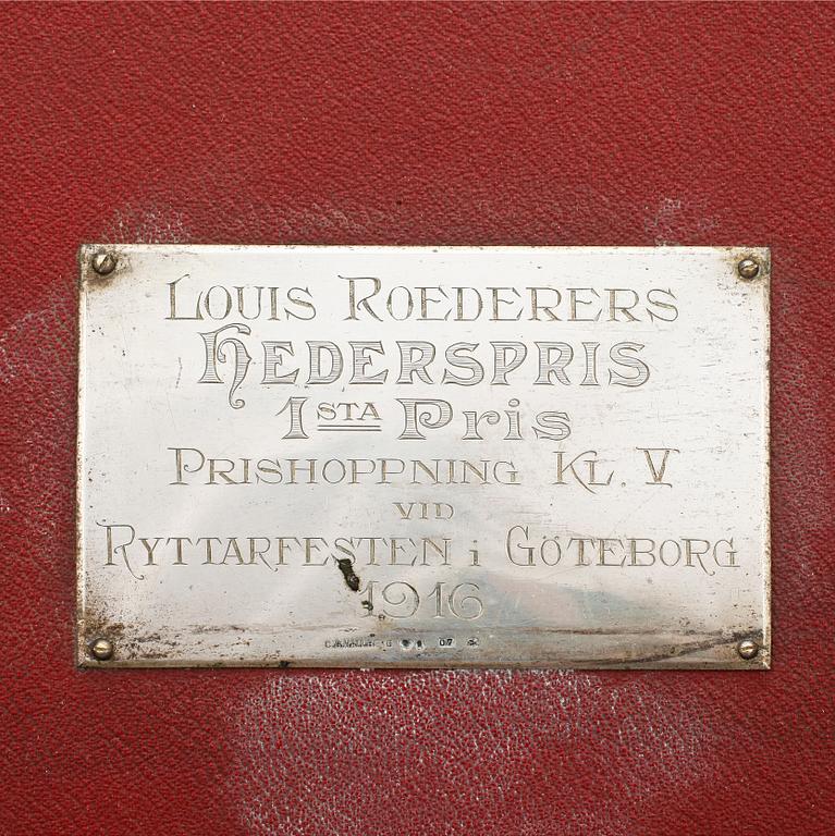 CHAMPAGNEKUPOR, 12 st, silver, C.G. Hallberg, Stockholm, 1916. Tot vikt 879 g.