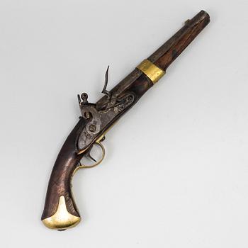 a Swedish early 19th century flintlock pistol.