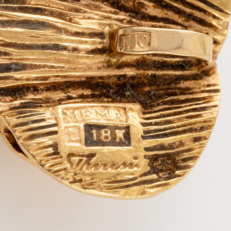 Theresia Hvorslev, hänge, 18K guld, Lidköping 1979.