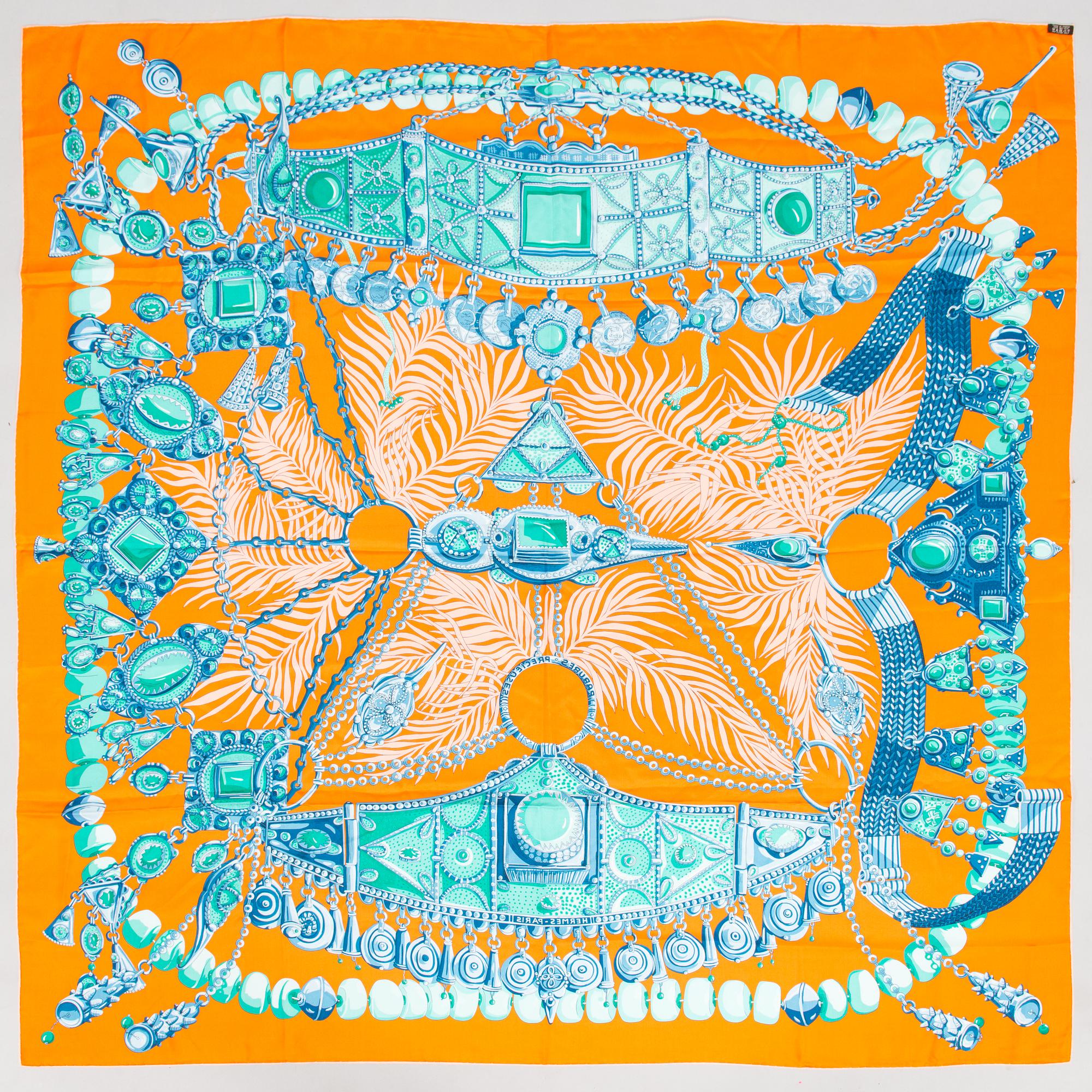 Hermès, "Paroures Precieuses", huivi.