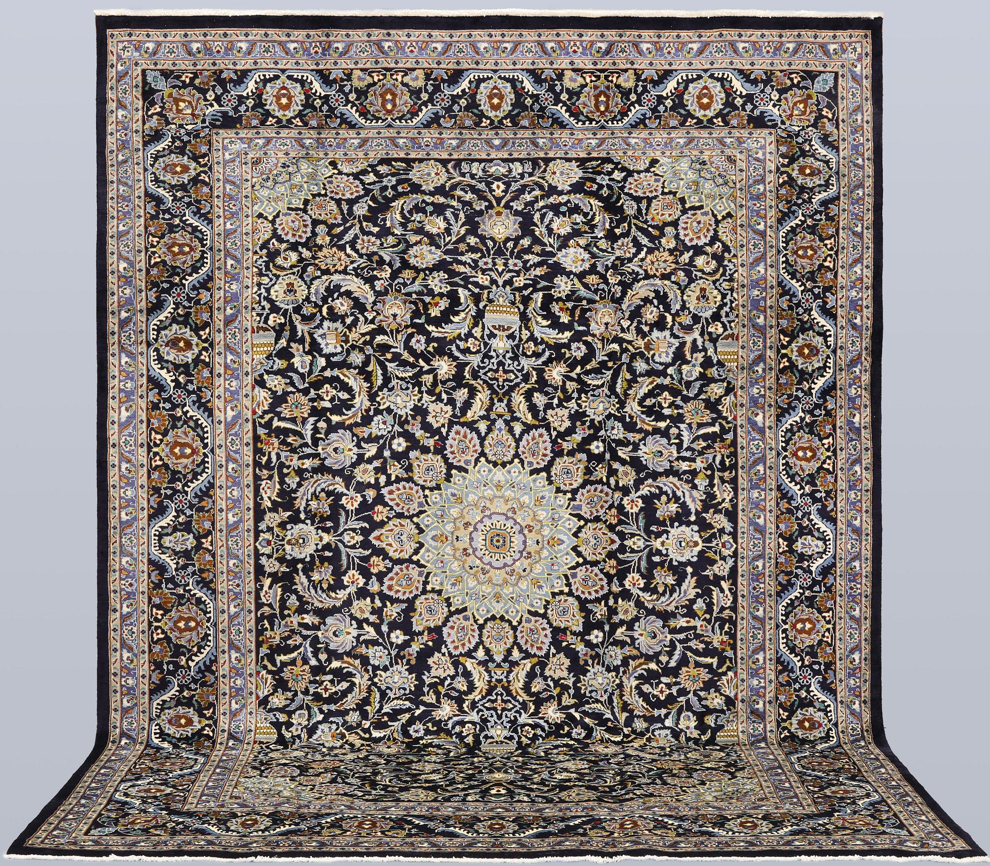 A Kashmar carpet, approx. 335 x 248 cm.