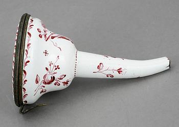 VINTRATT, emalj, 1700-tal.
