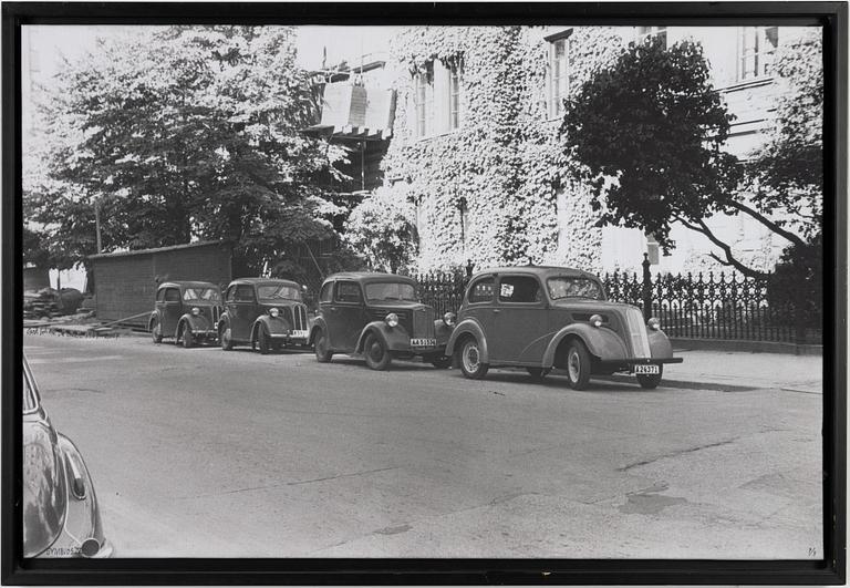 Carl Johan De Geer,  photo sublimation signed and dated 1959-2007. Numbered 1/3.