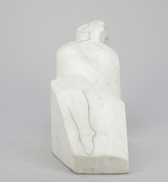 LEENA TURPEINEN-KITULA, skulptur, marmor, numrerad 1/1, signerad och daterad -92.