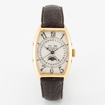 Franck Muller, Master Calendar, wristwatch, 32 x 38,5 mm.